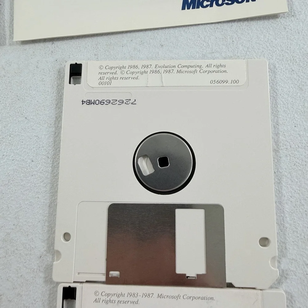 Vintage Microsoft Mouse‎ & Paintbrush 3.5